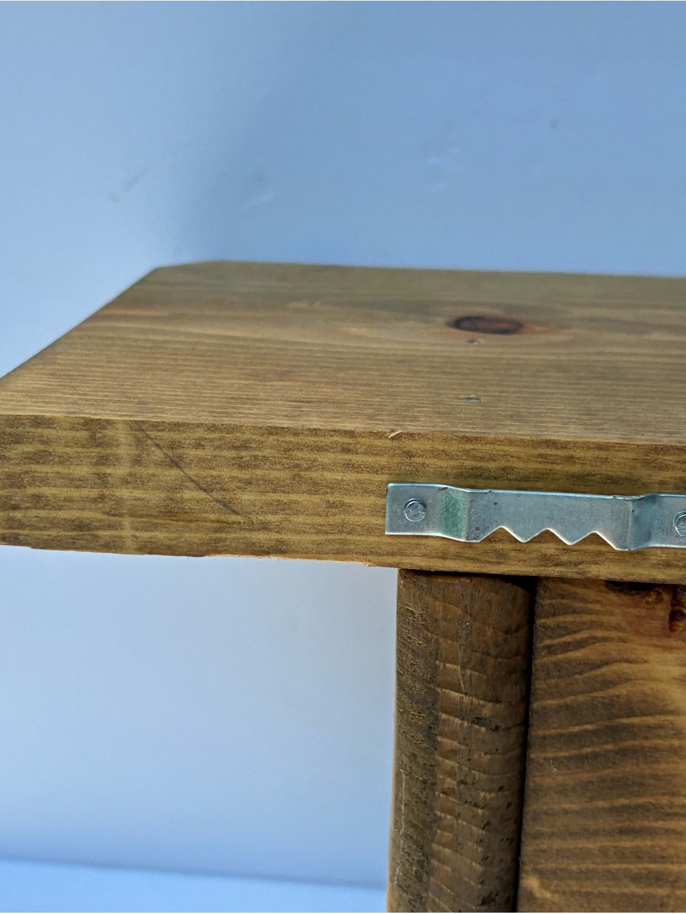 Vintage Wood Heart Wall Shelf Hooks Cottagecore Farmhouse - Picture 9 of 15